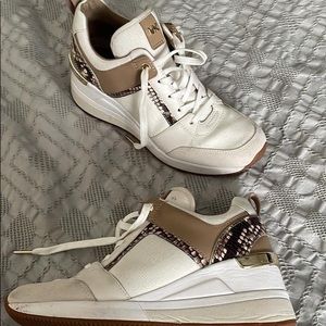 Michael Kors wedge sneakers